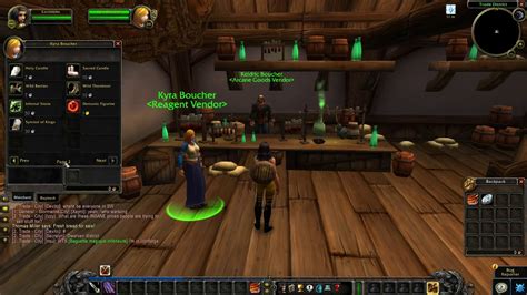 An item from Classic World of Warcraft. . Reagent vendor stormwind